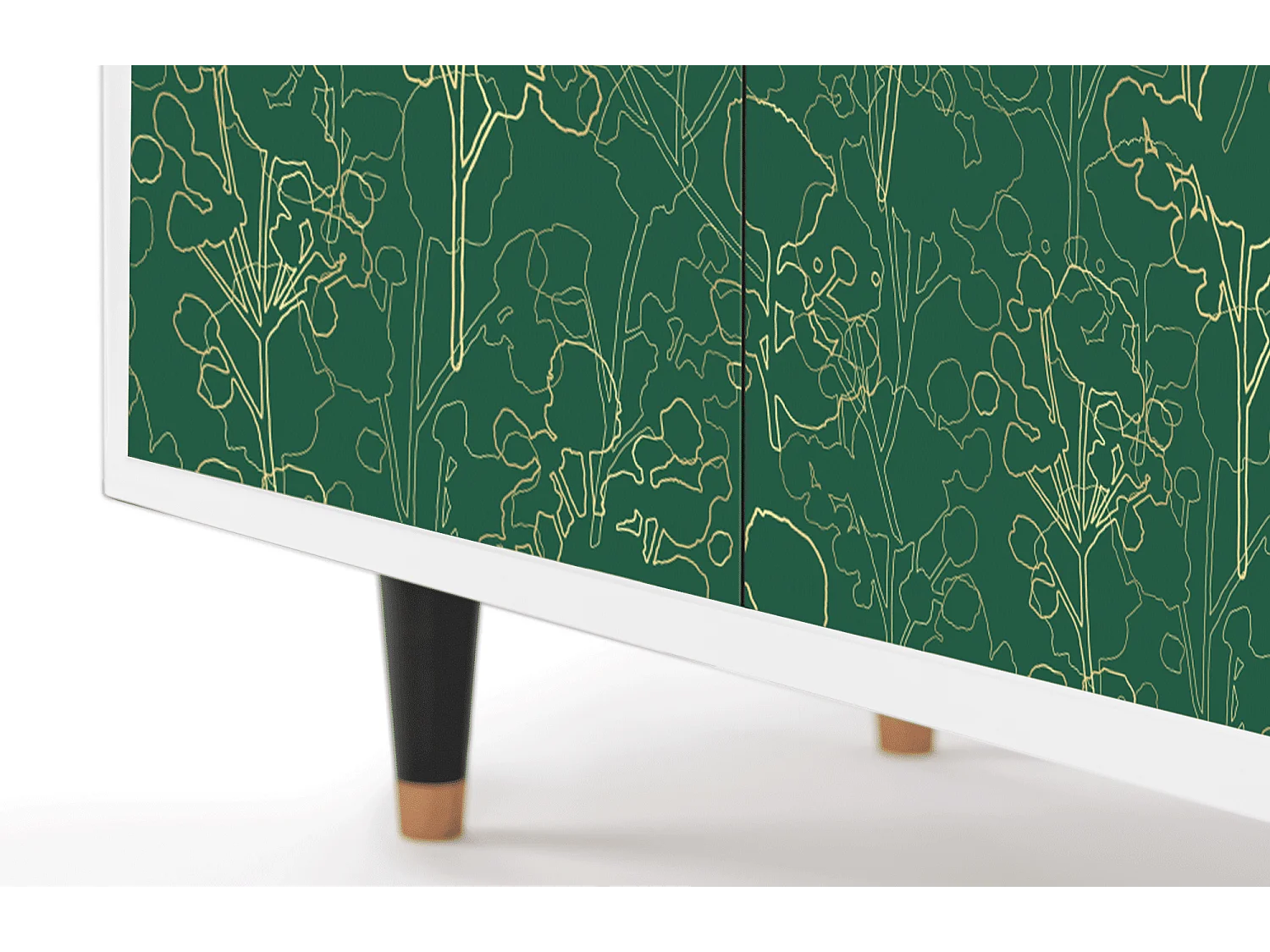 Buffet - 94x96x48 cm - BS3 - Emerald Forest, Blanc