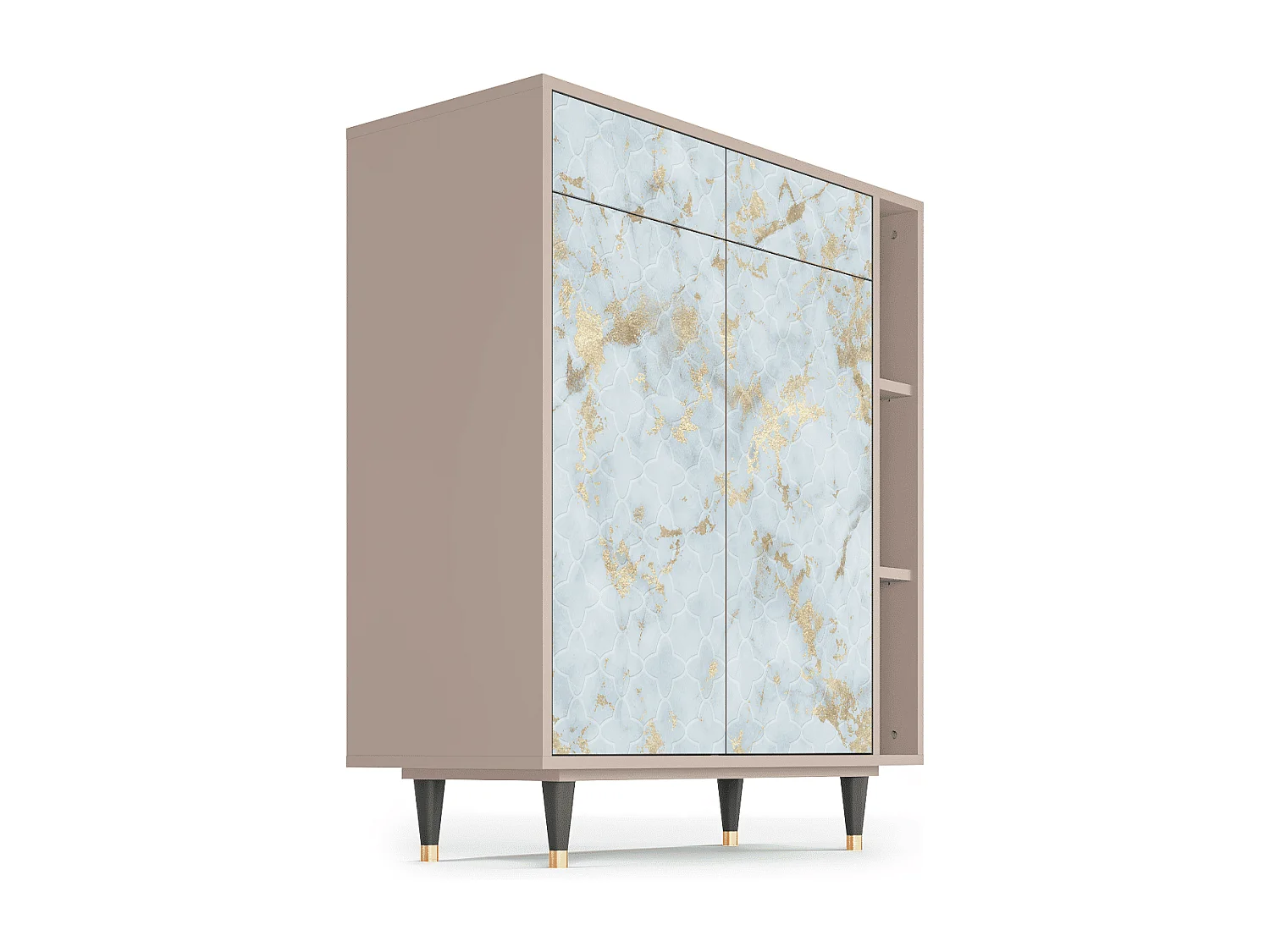 Buffet - 96х110х41 cm - BS6 - Golden Waves, Latte