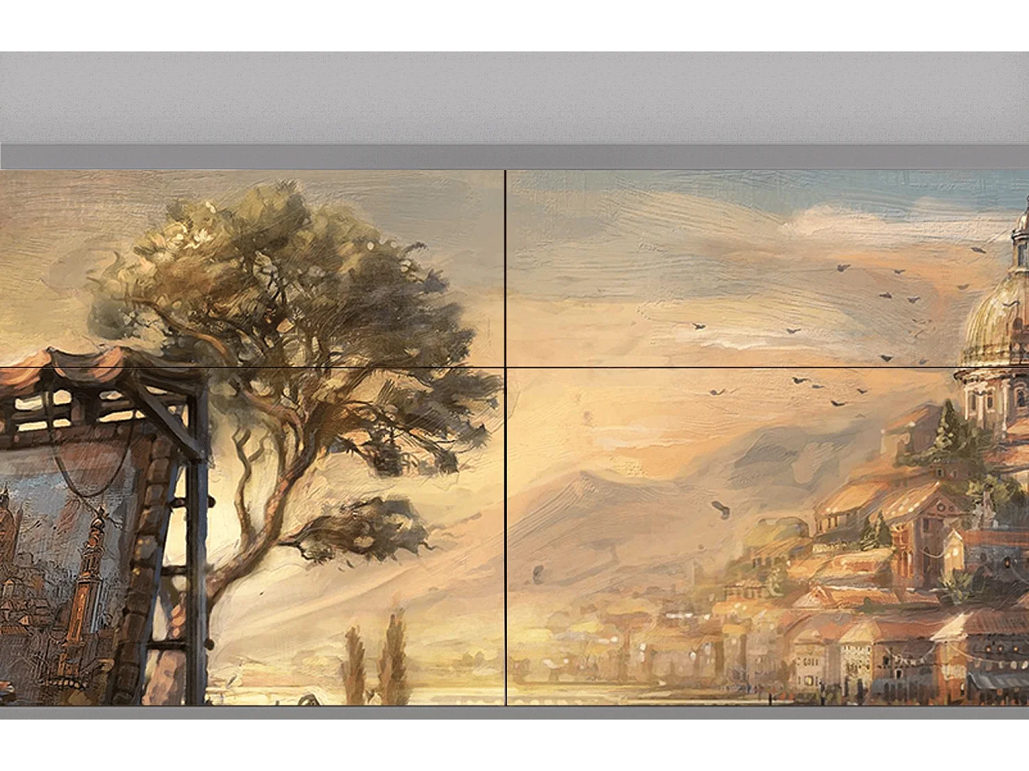 Dressoir - 115x85x48 cm - BS4 - Venice, Grijs