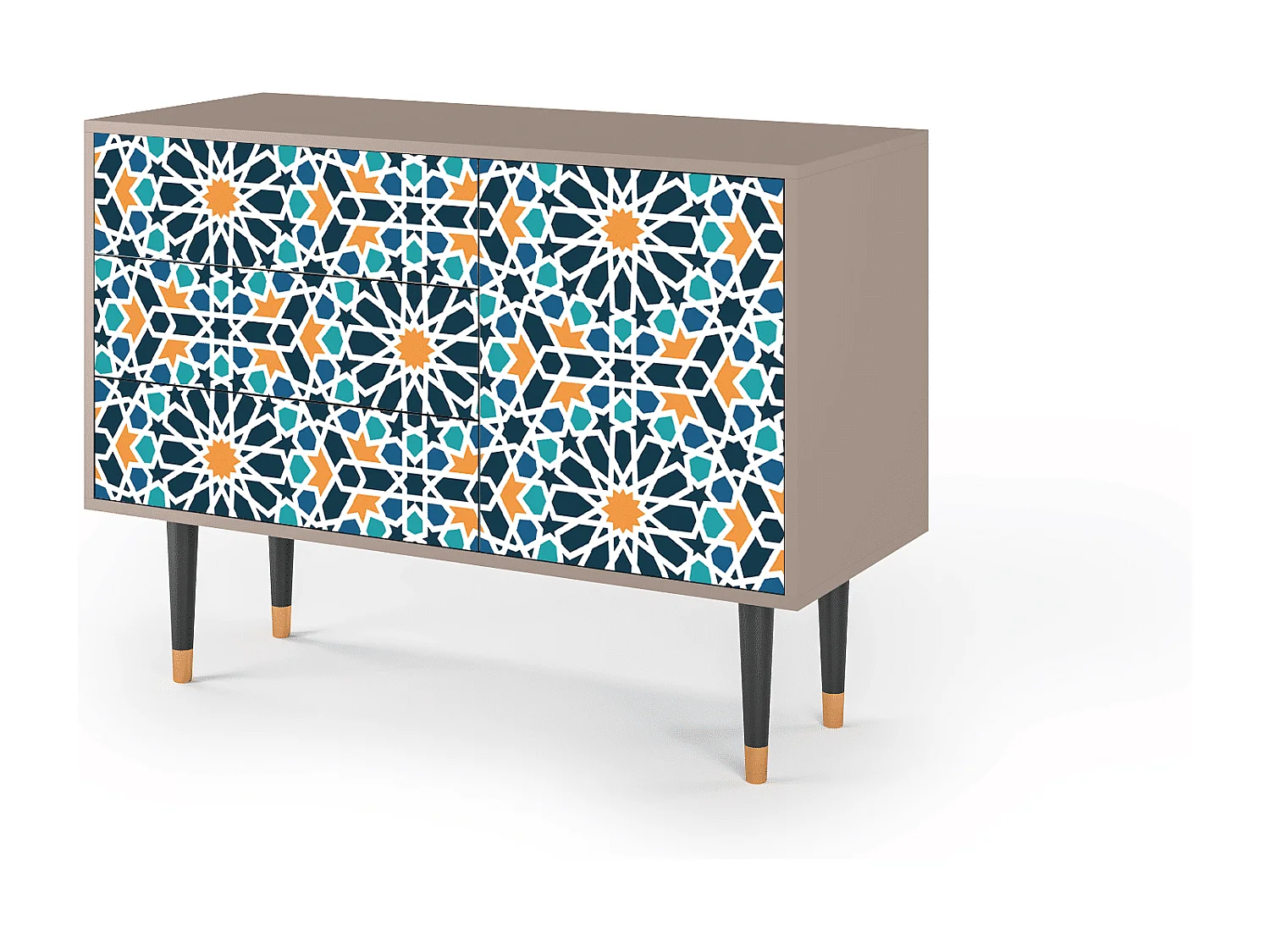 Credenza - 115х84х41 cm - S3 - Kaleidoscope, Latte