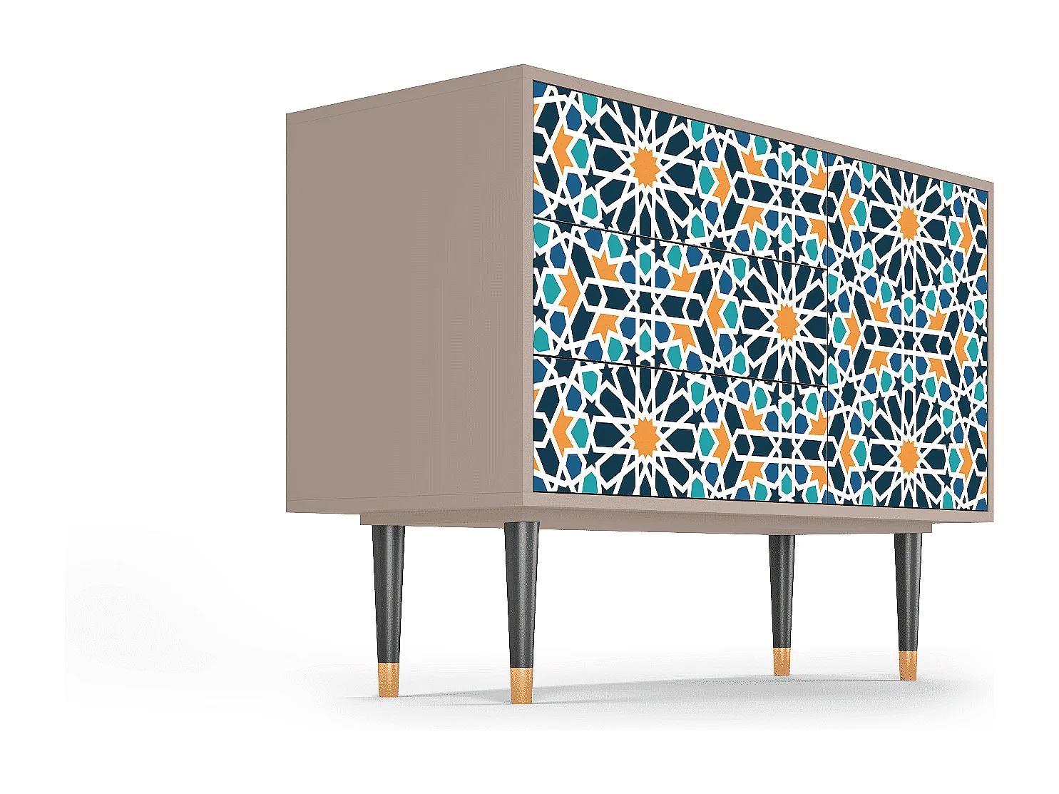 Credenza - 115х84х41 cm - S3 - Kaleidoscope, Latte