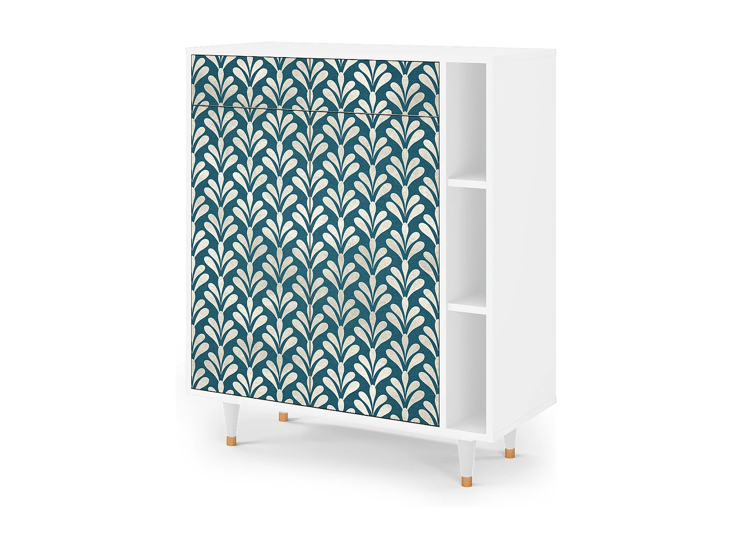 Buffet - 96х110х41 cm - BS6 - Milky Tears, Blanc