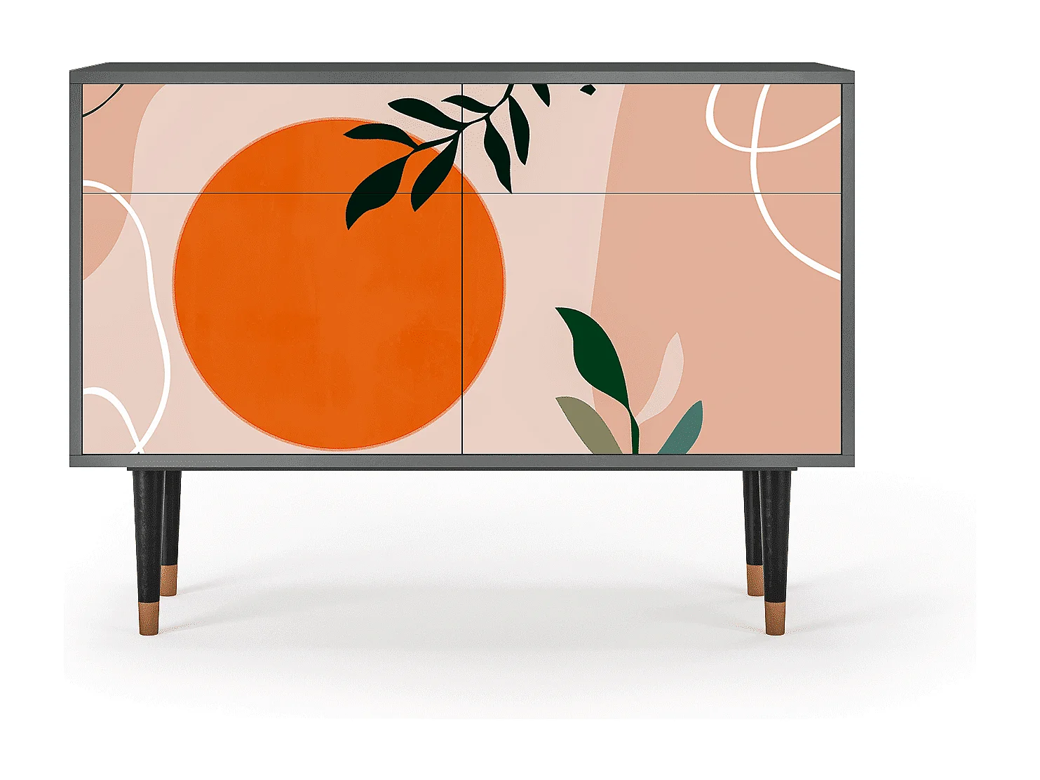 Aparador - 115x85x48 cm - BS4 - Artwork, Antracita