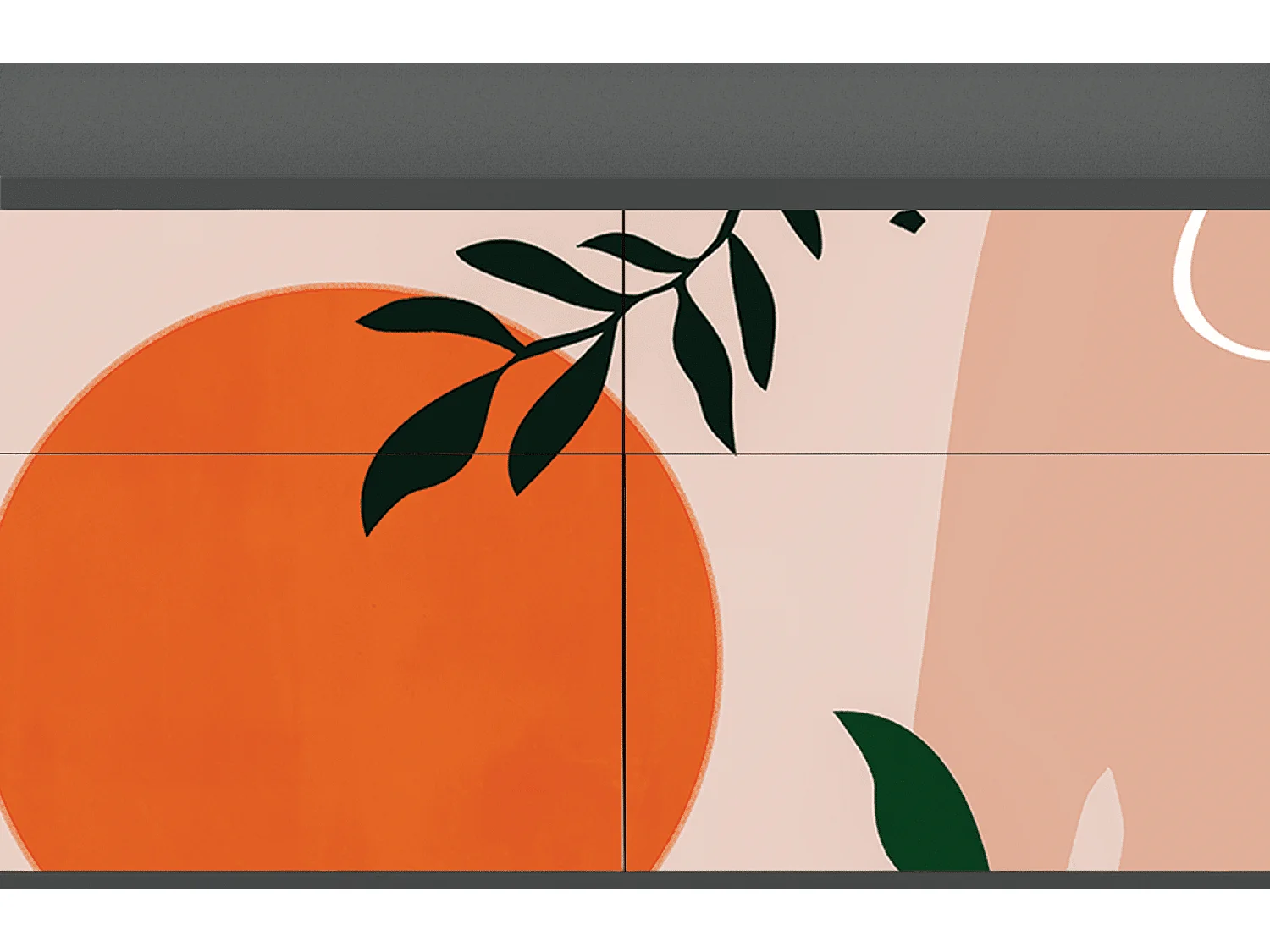 Aparador - 115x85x48 cm - BS4 - Artwork, Antracita