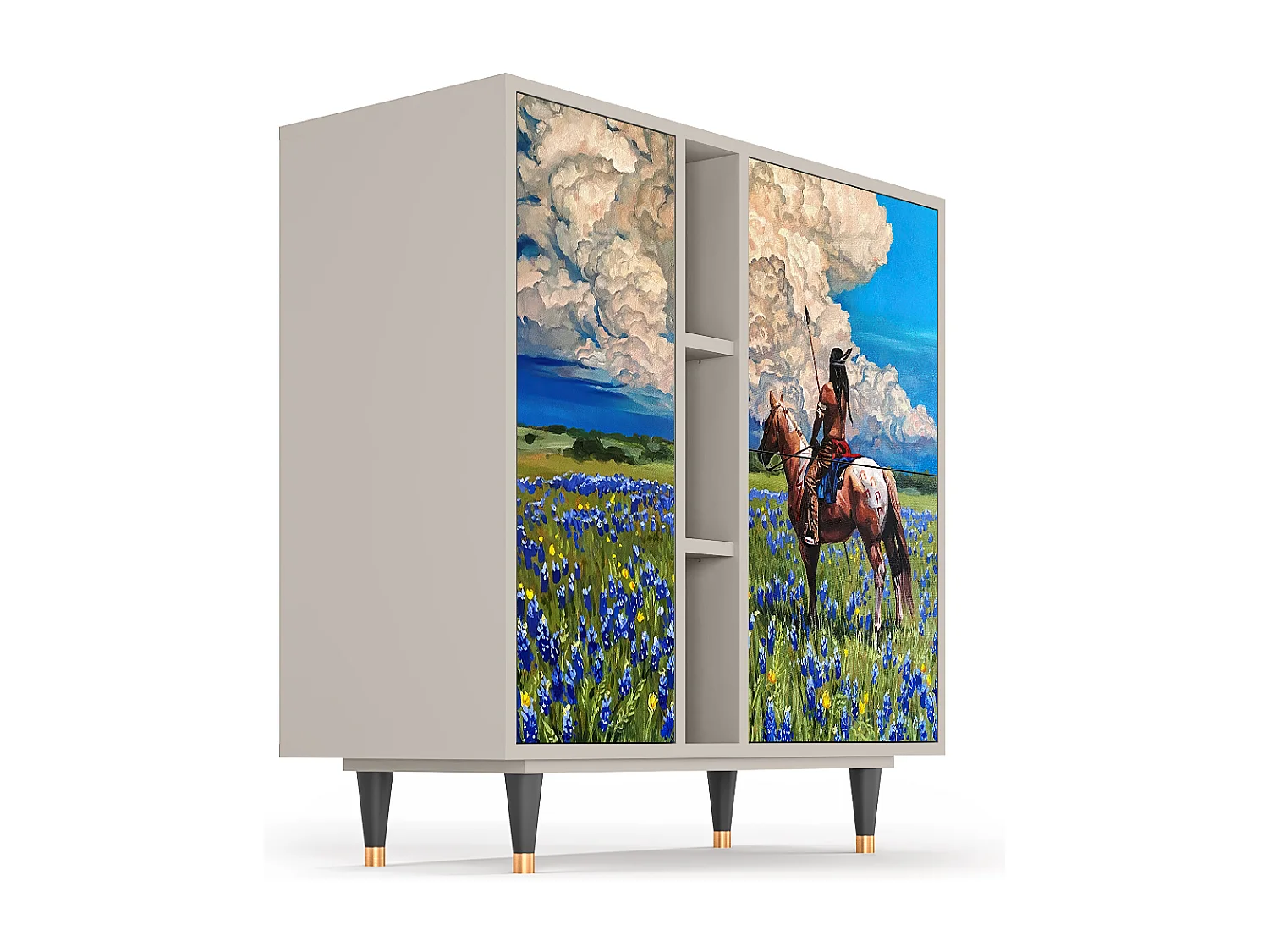 Buffet - 94х96х41 cm - BS5 - Thunderheads by Dean, Sable