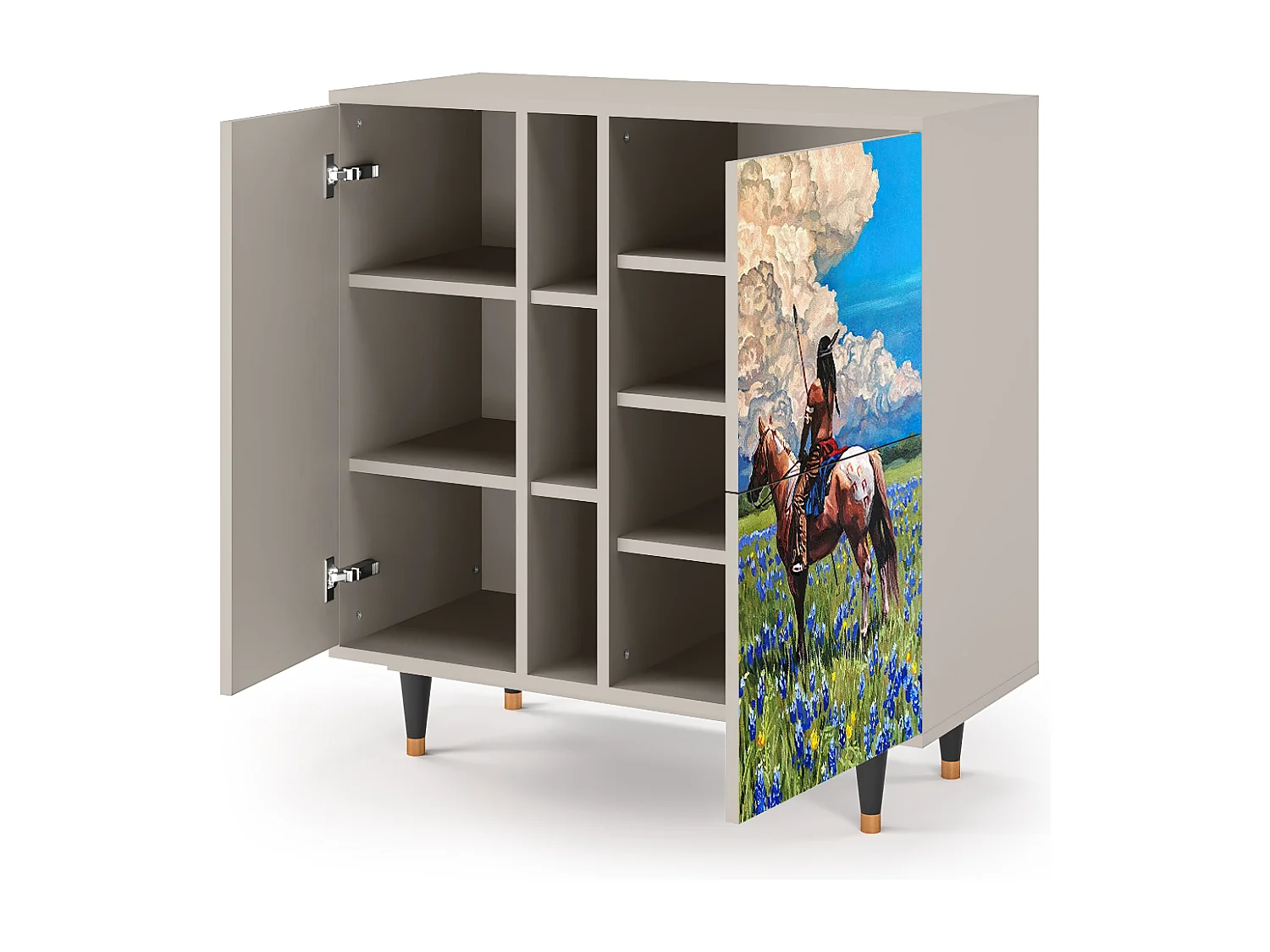 Buffet - 94х96х41 cm - BS5 - Thunderheads by Dean, Sable