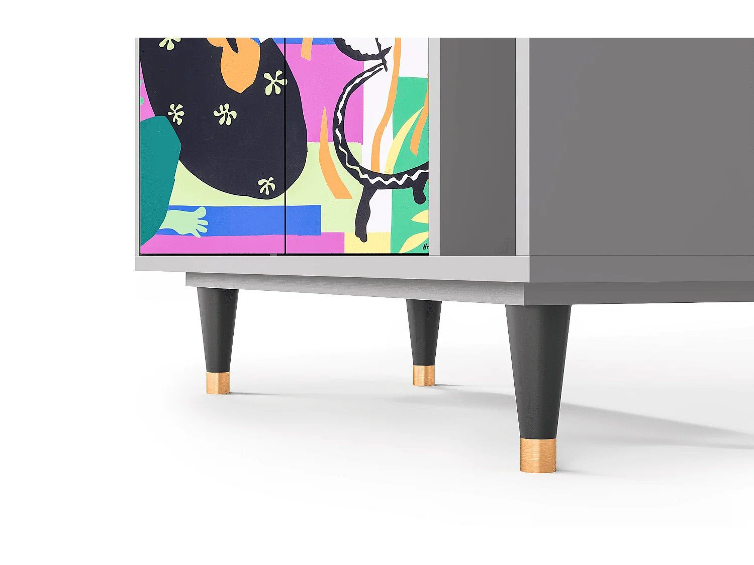 Buffet - 96х110х41 cm - BS6 - La Tristesse du Roi, Gris