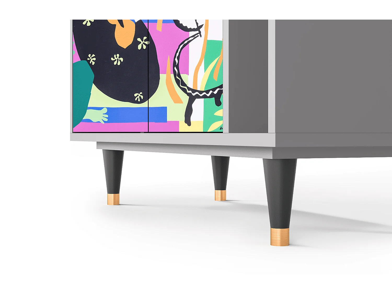 Buffet - 96х110х41 cm - BS6 - La Tristesse du Roi, Gris