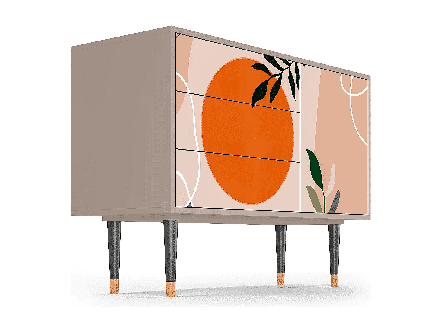 Credenza - 115х84х41 cm - S3 - Artwork, Latte