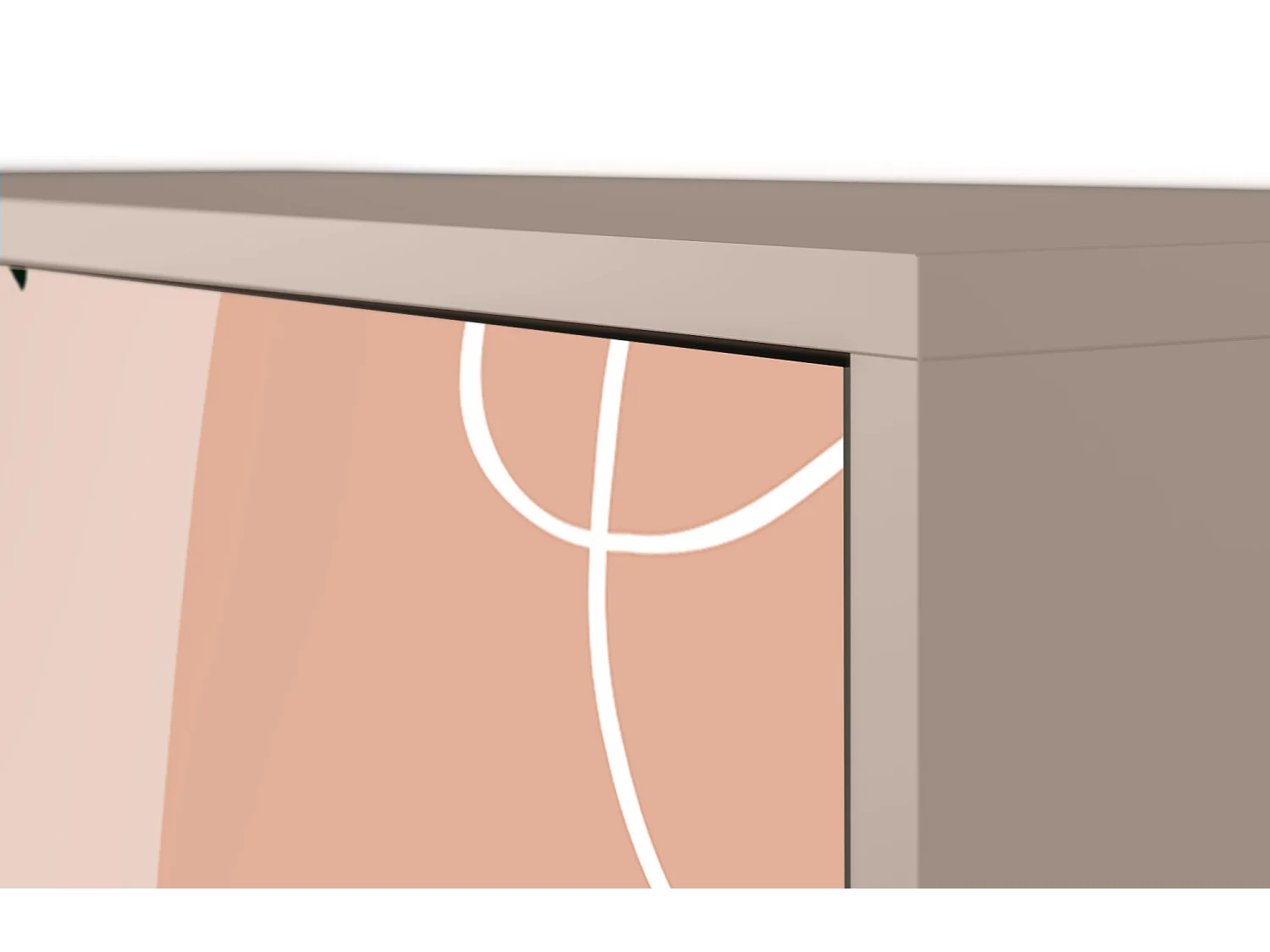 Credenza - 115х84х41 cm - S3 - Artwork, Latte