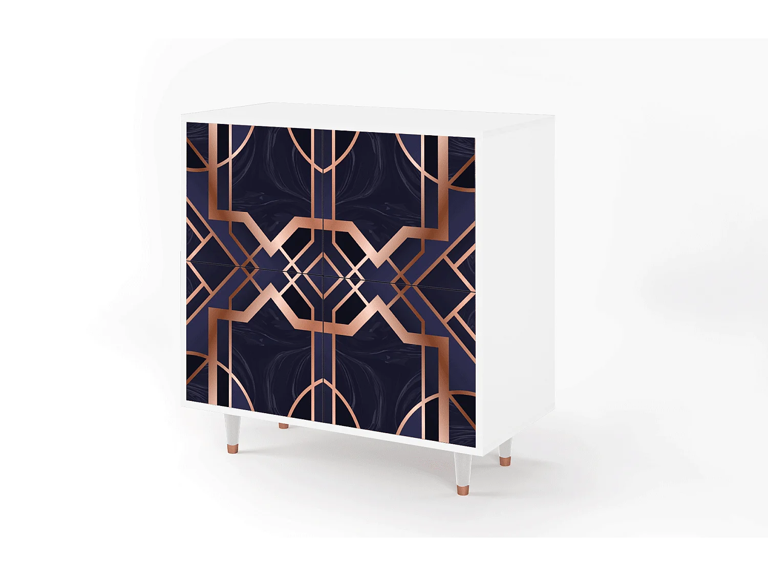 Buffet - 94x96x48 cm - BS3 - Purple Temple, Blanc