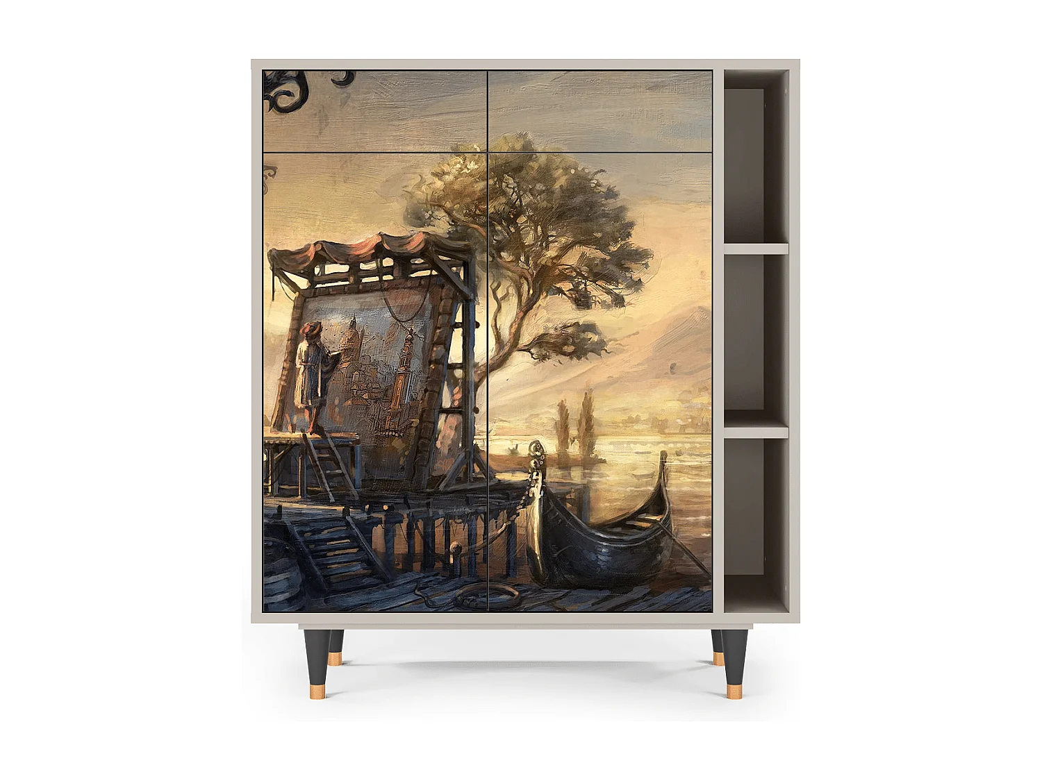 Buffet - 96х110х41 cm - BS6 - Venice, Sable