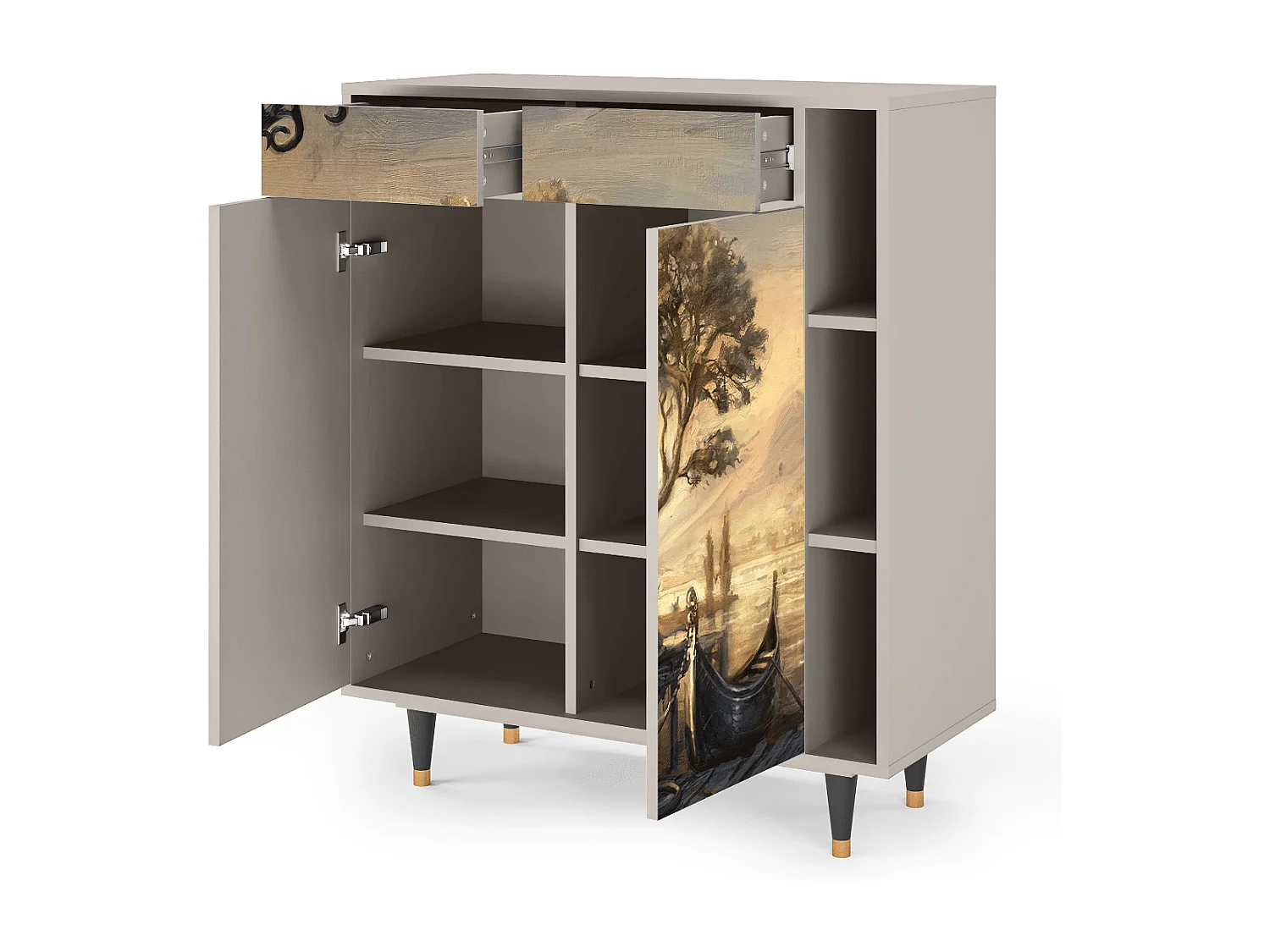 Buffet - 96х110х41 cm - BS6 - Venice, Sable