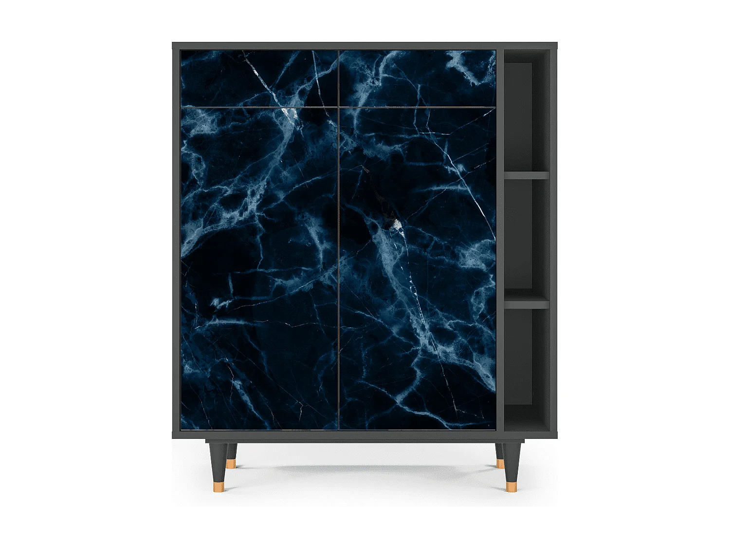 Aparador - 96х110х41 cm - BS6 - Deep Ocean, Antracita