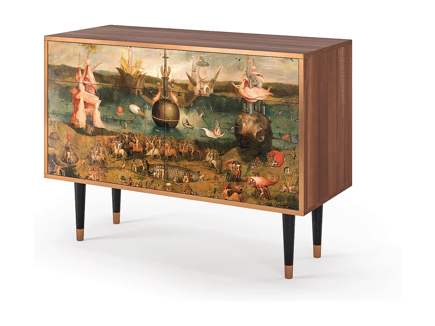 Buffet - 115x85x48 cm - BS4 - Garden of Delights , Noyer