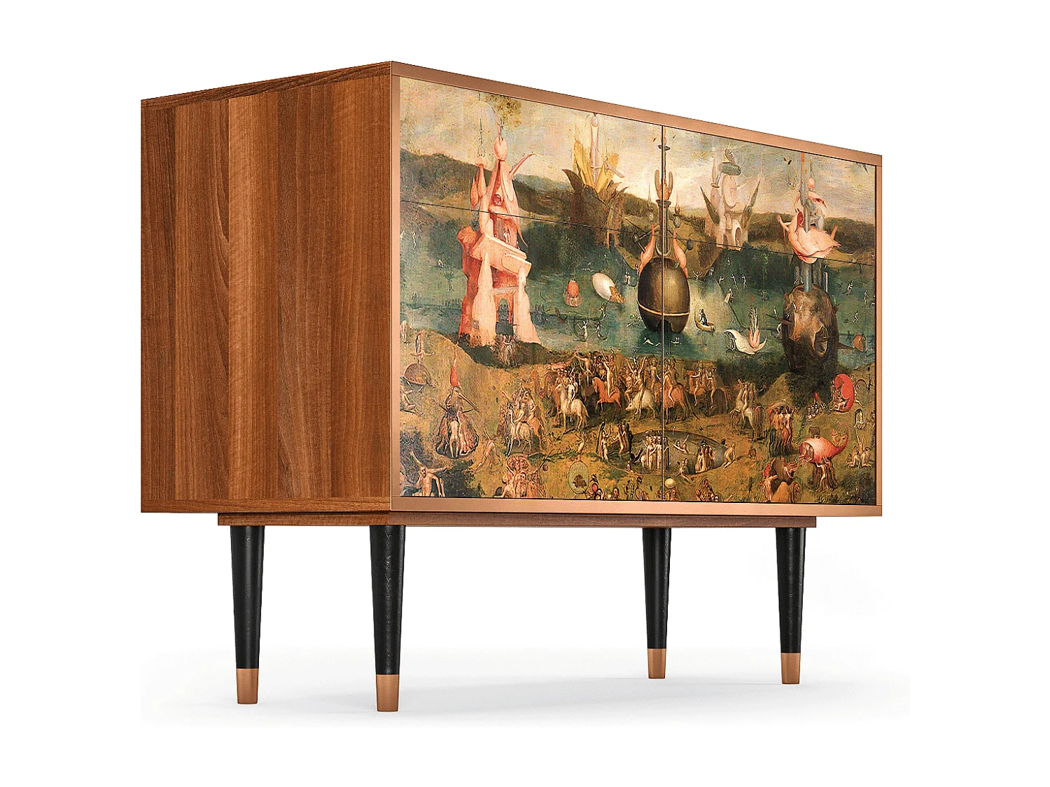 Buffet - 115x85x48 cm - BS4 - Garden of Delights , Noyer