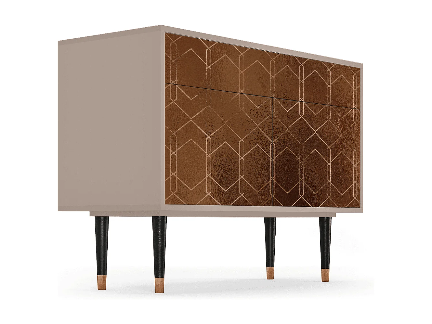 Sideboard - 115x85x48 cm - BS4 - Chocolate Bar, Latte