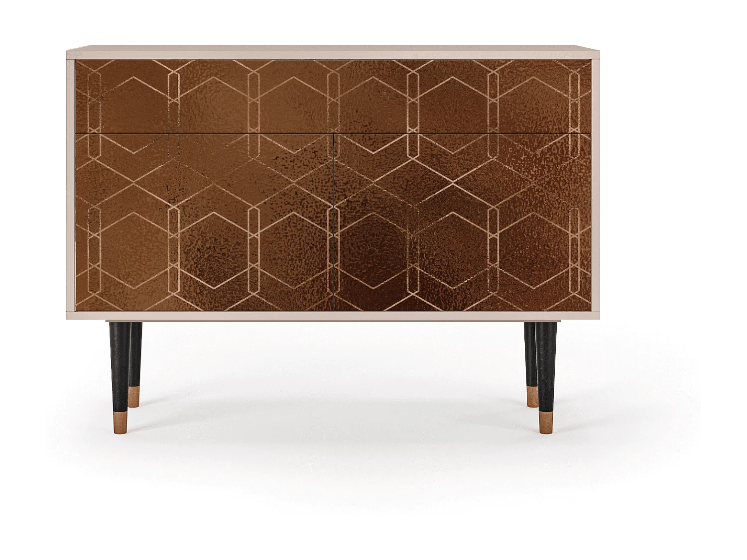 Dressoir - 115x85x48 cm - BS4 - Chocolate Bar, Latte