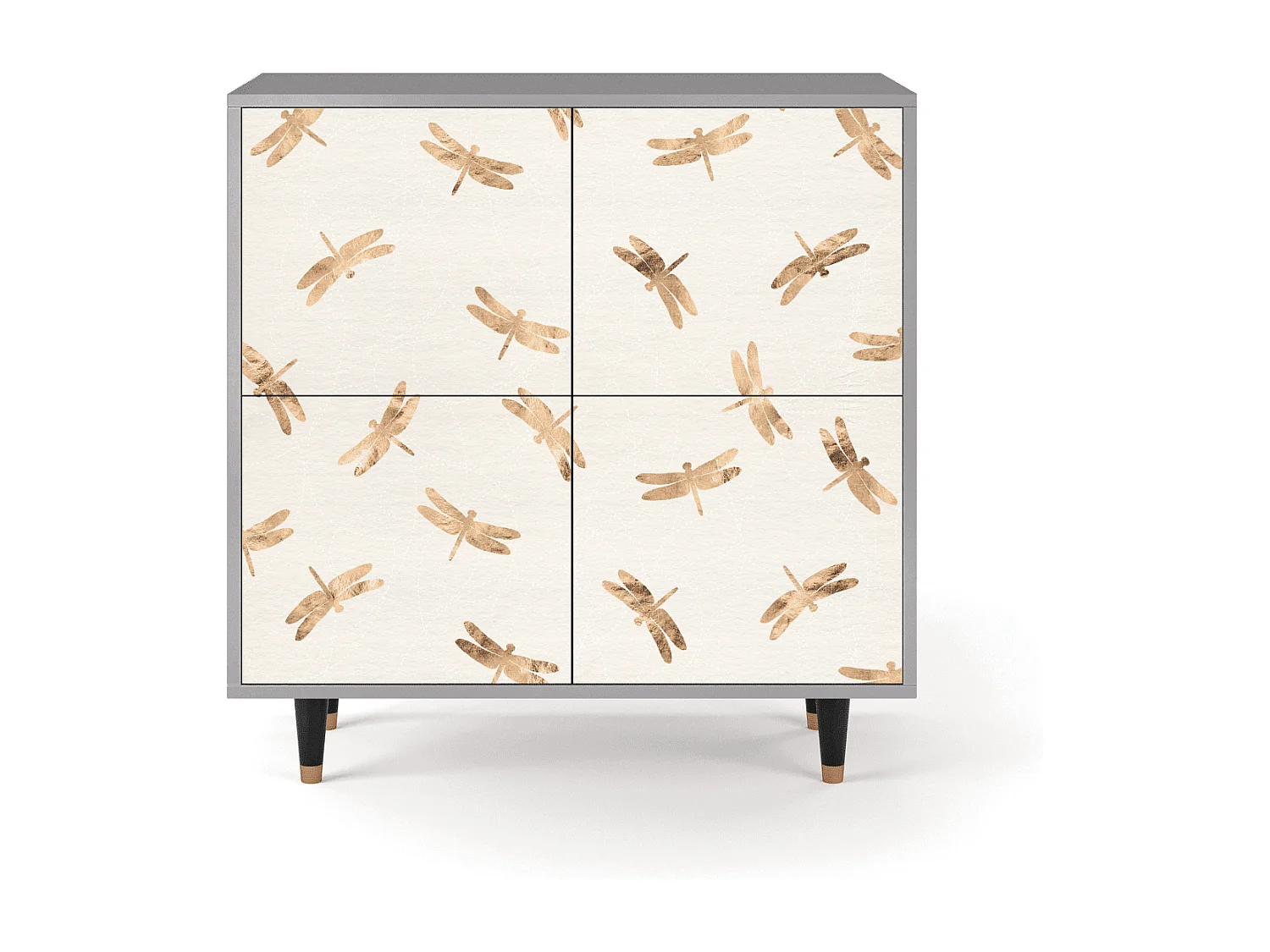 Buffet - 94x96x48 cm - BS3 - Nude Dragonflies, Gris