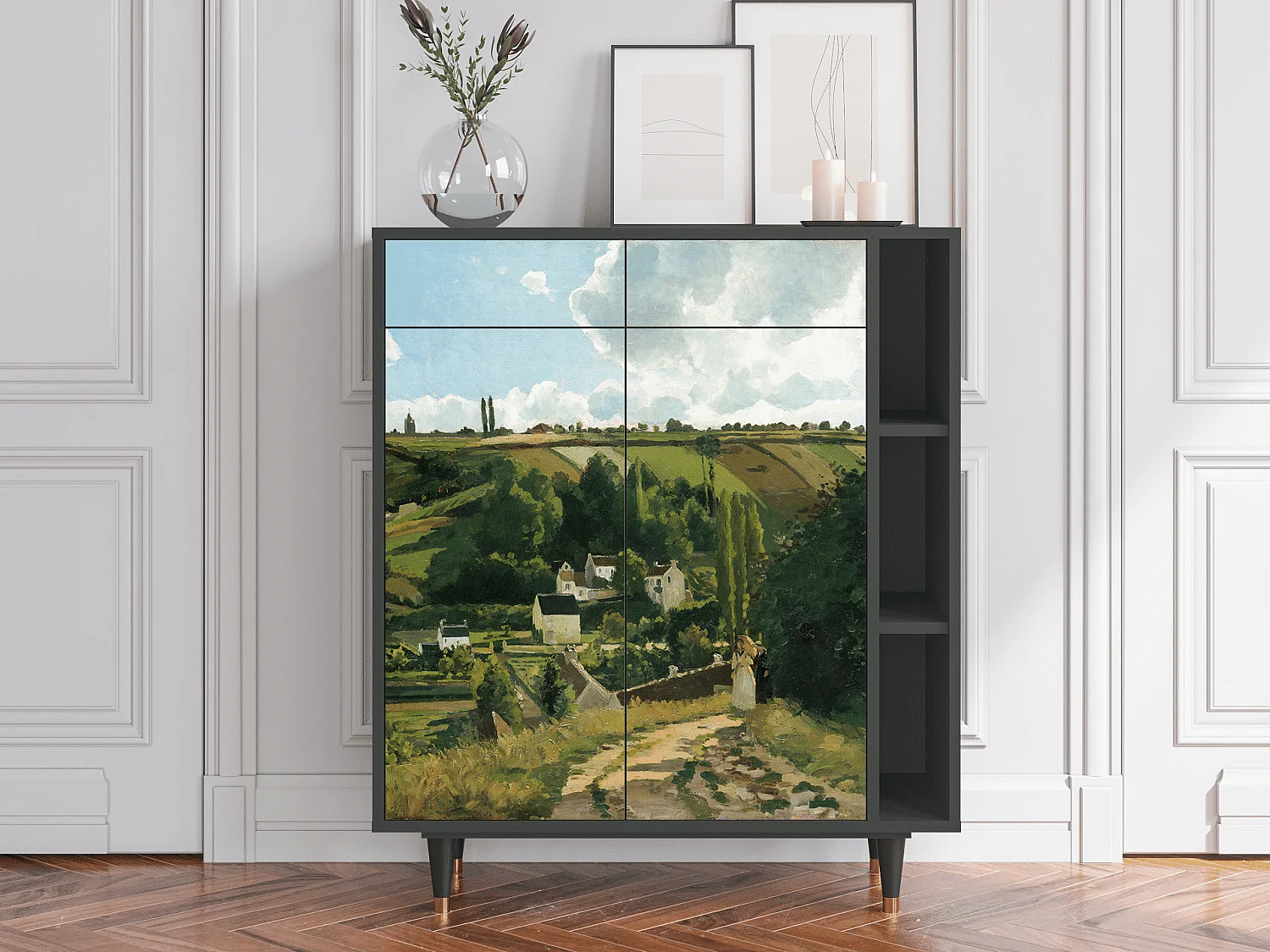 Aparador - 96х110х41 cm - BS6 - Jalais Hill by Pissarro, Antracite