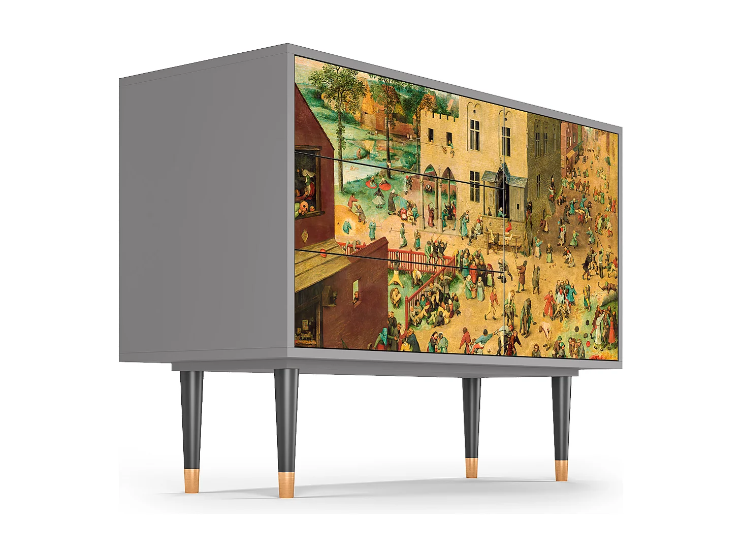 Buffet - 115х84х41 cm - S3 - Children Games, Gris