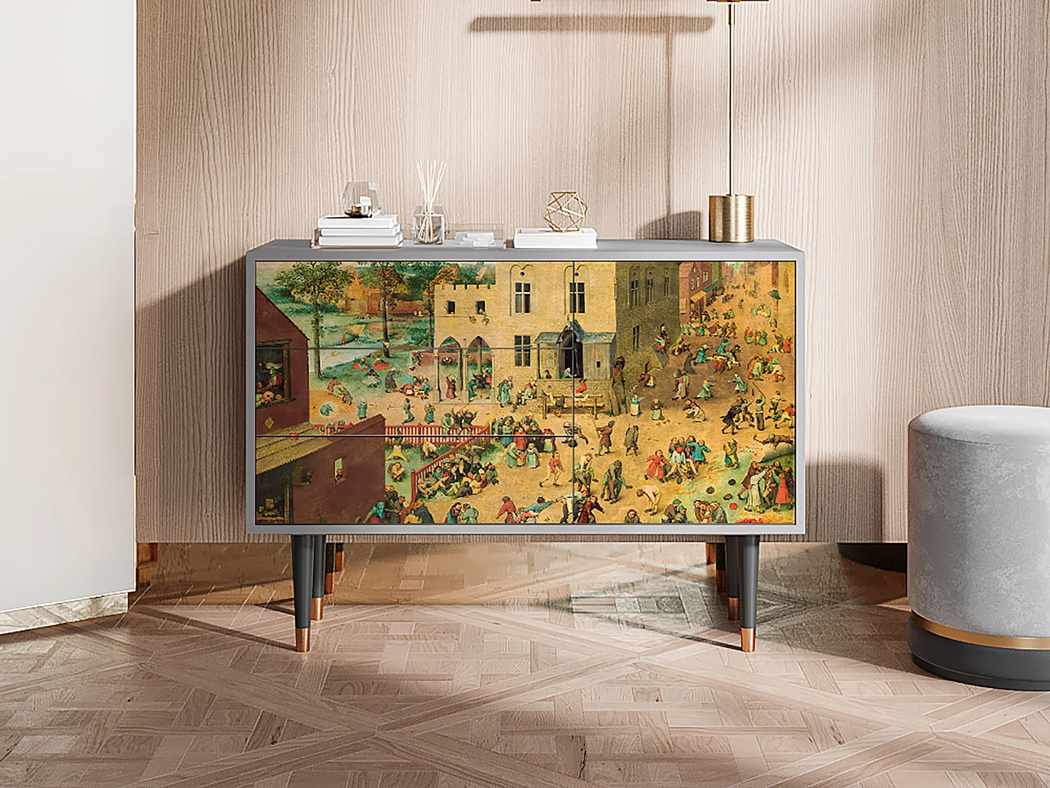 Buffet - 115х84х41 cm - S3 - Children Games, Gris