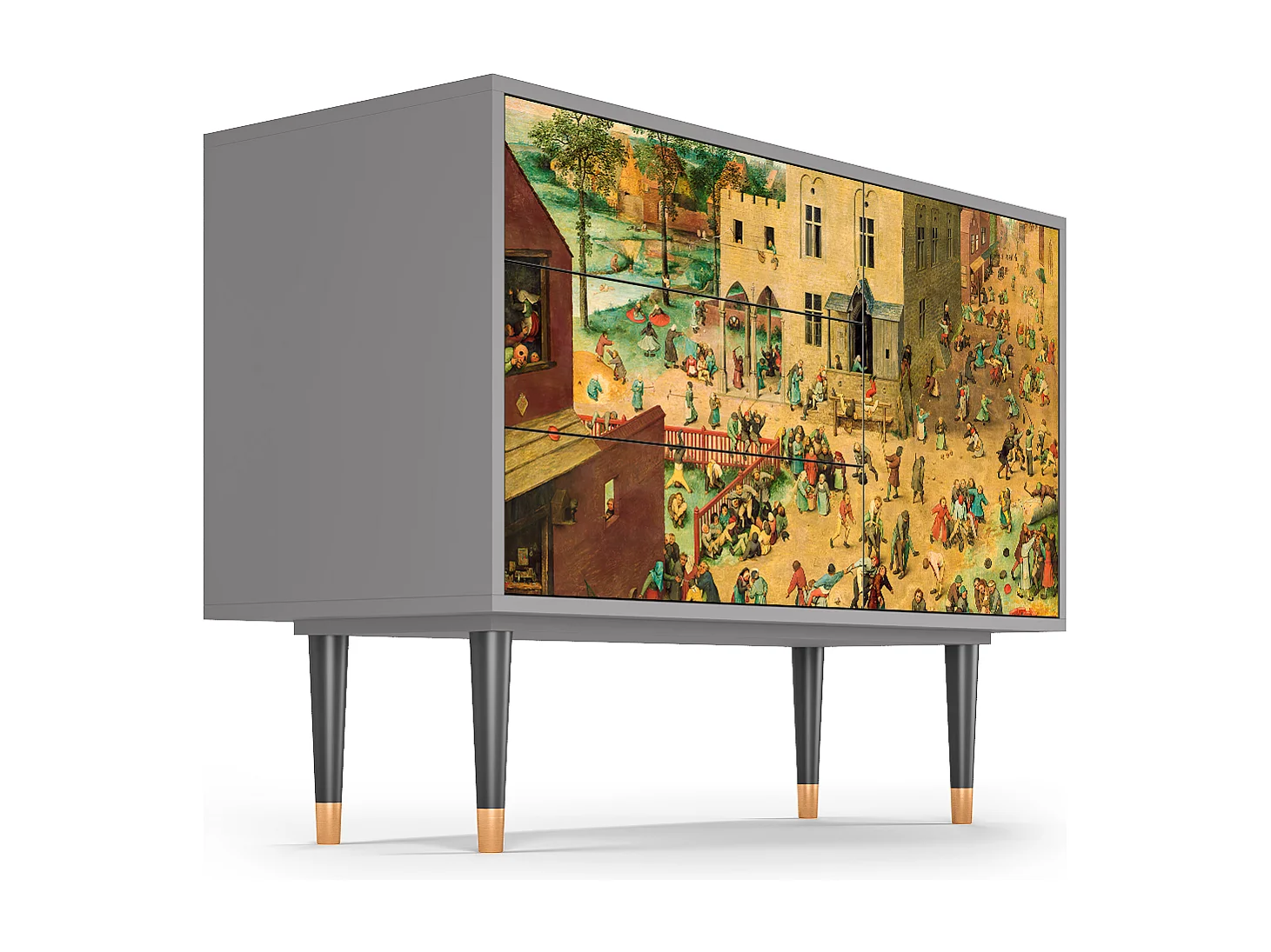 Buffet - 115х84х41 cm - S3 - Children Games, Gris