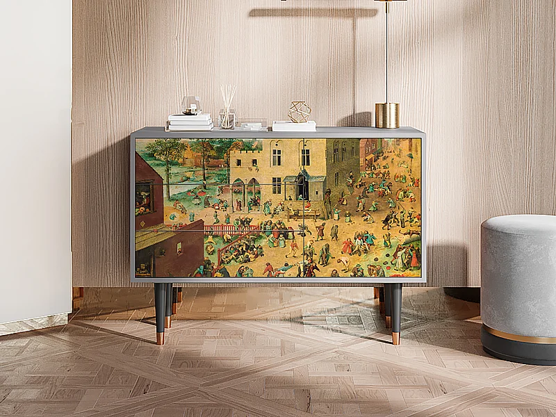 Sideboard - 115х84х41 cm - S3 - Children Games, Grau