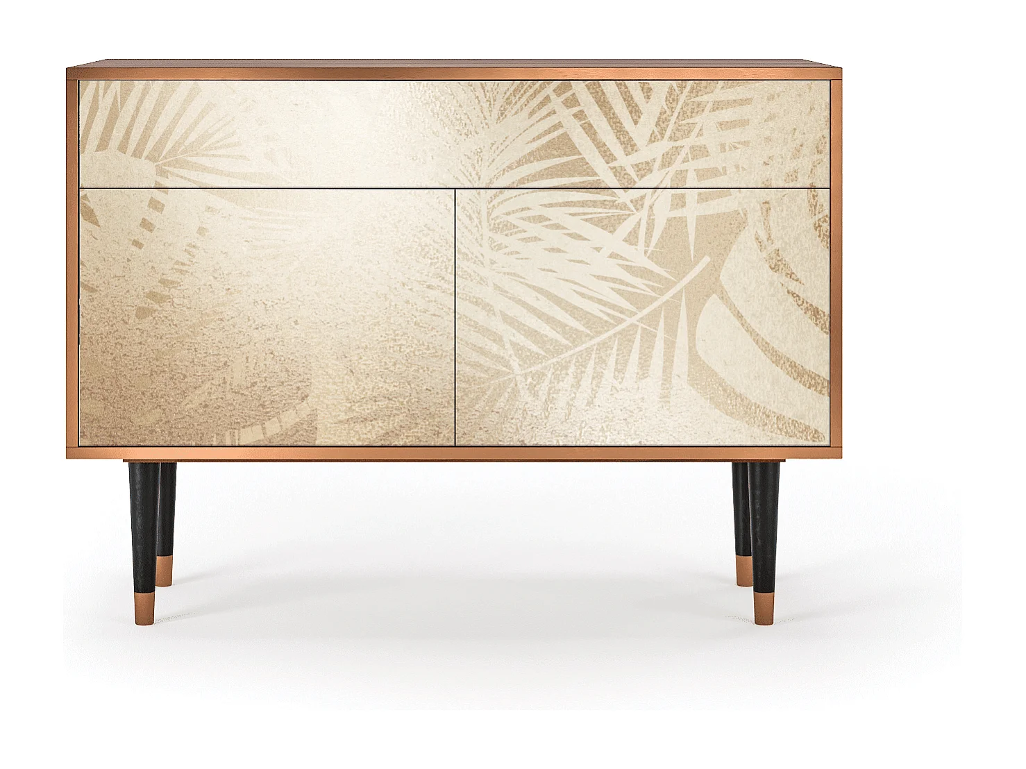 Kredens - 115x85x48 cm - BS4 - Plant of the Dessert, Orzech