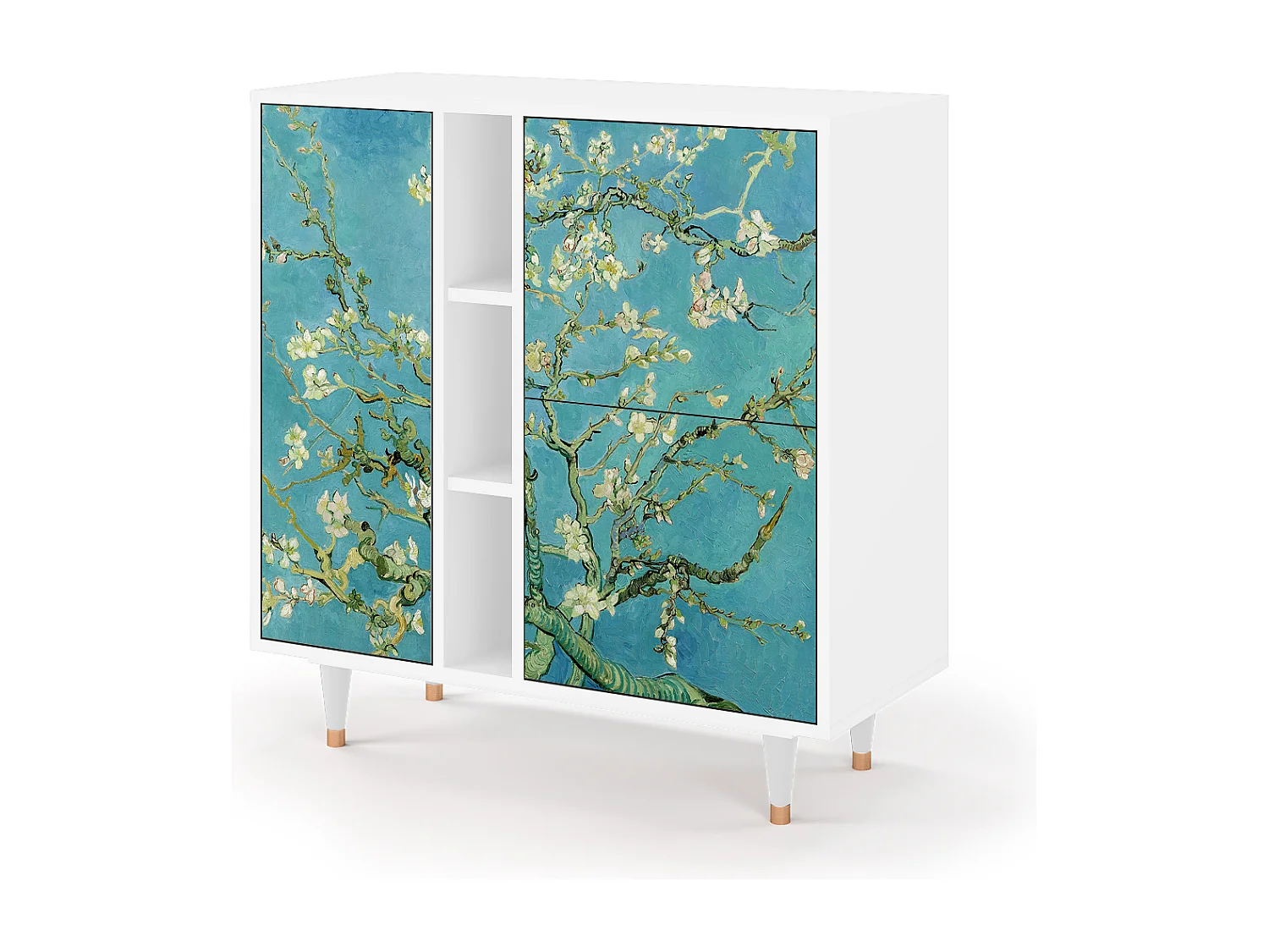 Dressoir - 94х96х41 cm - BS5 - Almond Blossom, Wit