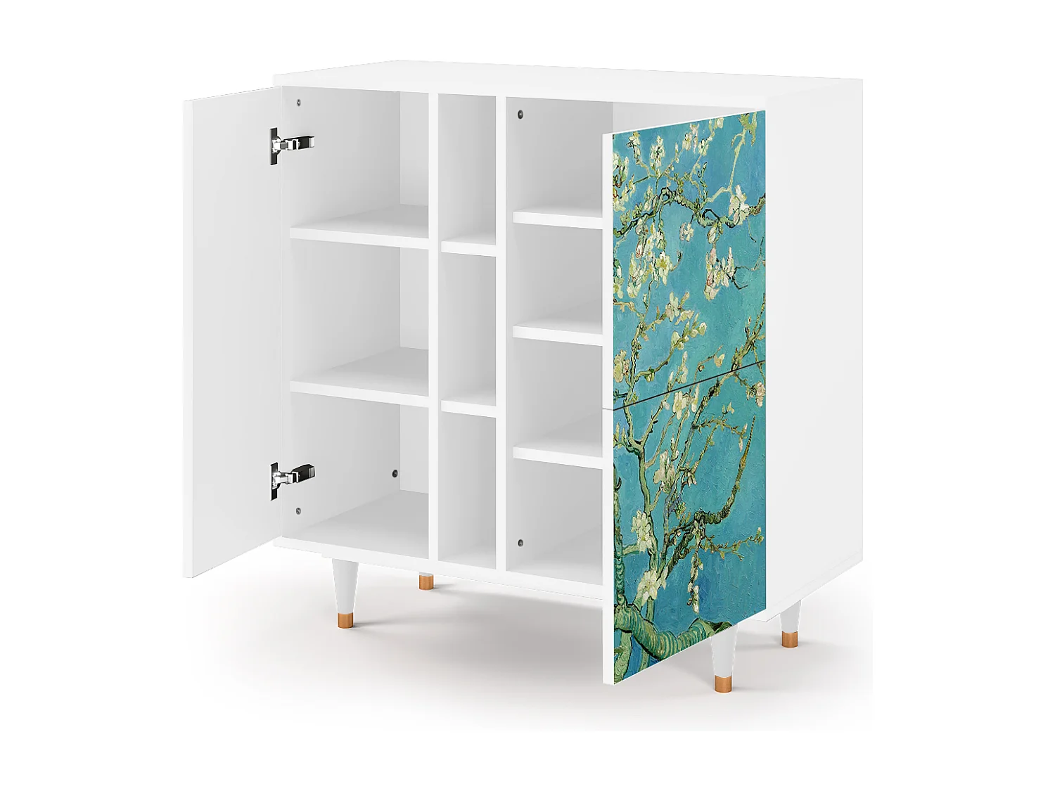 Dressoir - 94х96х41 cm - BS5 - Almond Blossom, Wit