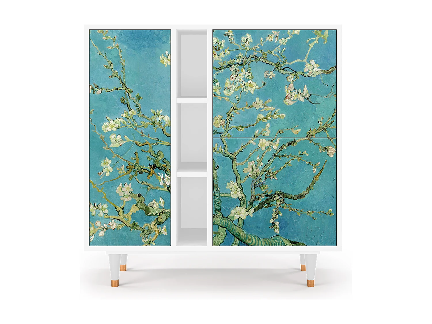 Buffet - 94х96х41 cm - BS5 - Almond Blossom, Blanc