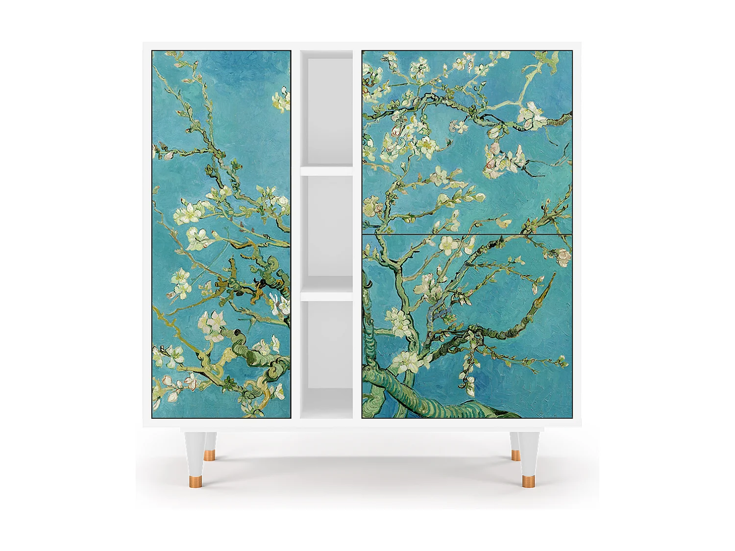Buffet - 94х96х41 cm - BS5 - Almond Blossom, Blanc