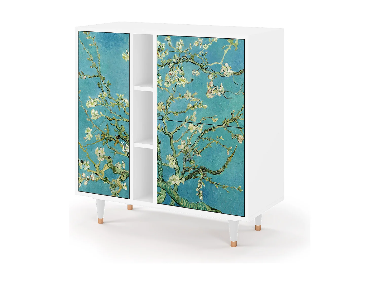 Buffet - 94х96х41 cm - BS5 - Almond Blossom, Blanc