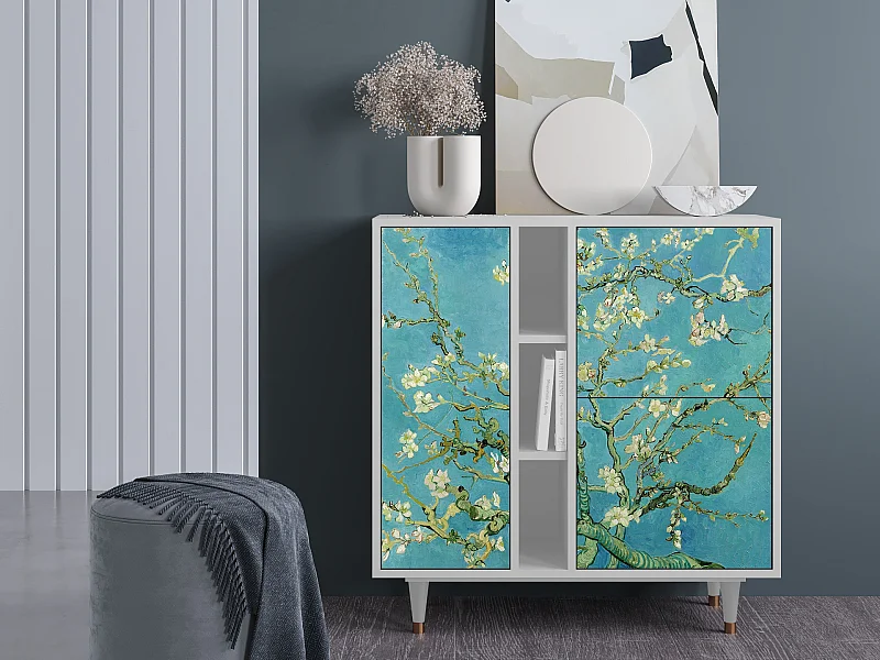 Buffet - 94х96х41 cm - BS5 - Almond Blossom, Blanc