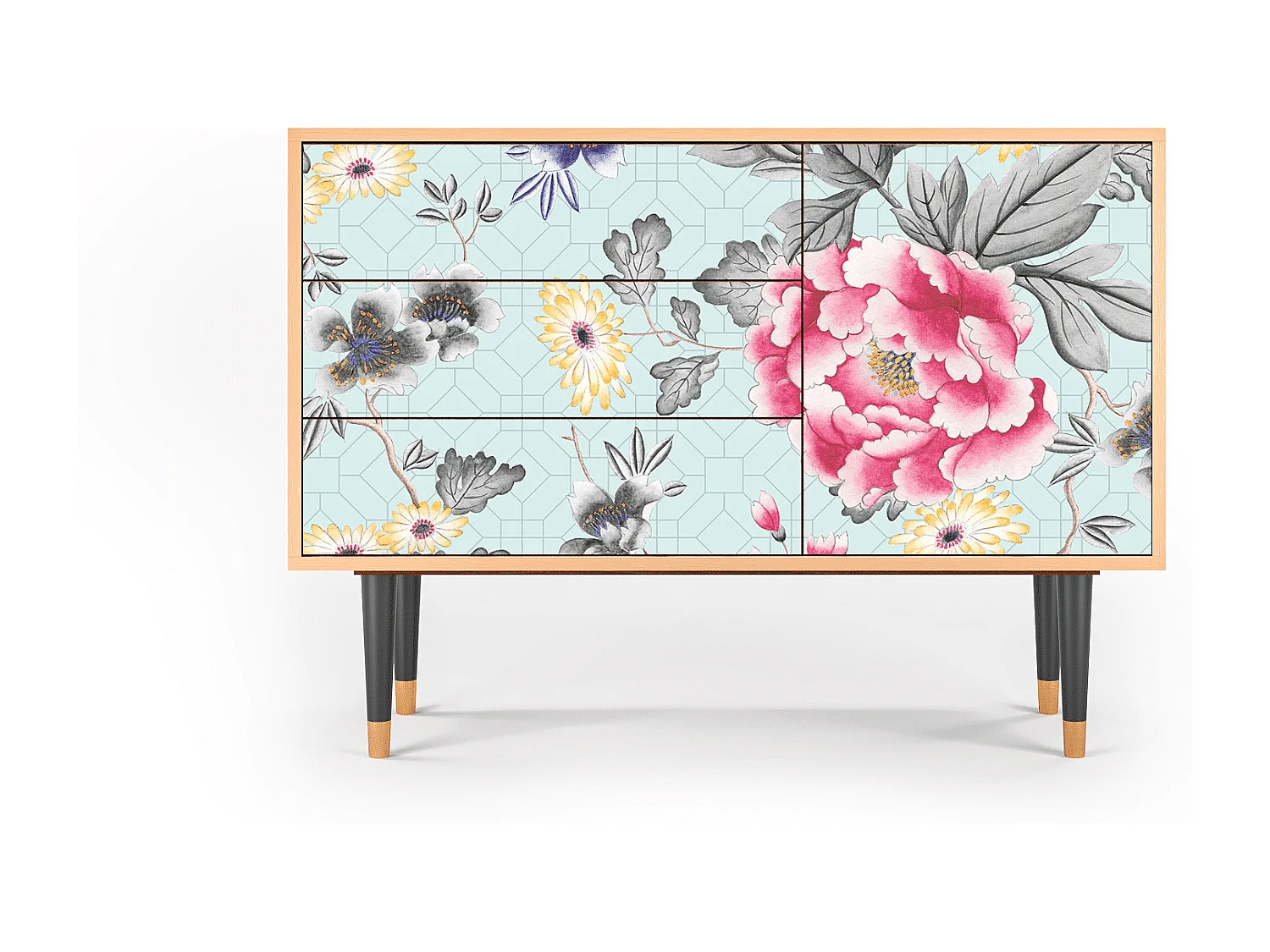 Buffet - 115х84х41 cm - S3 - Sky Garden, Noyer