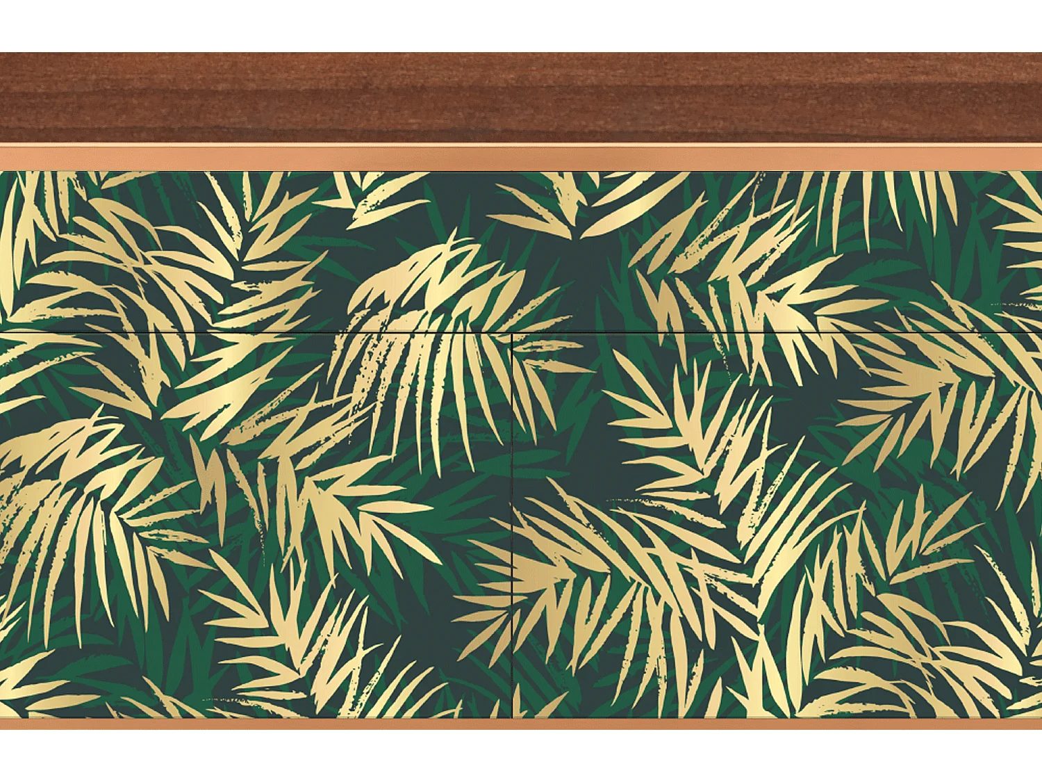 Buffet - 115x85x48 cm - BS4 - Sunny Palm Tree, Noyer