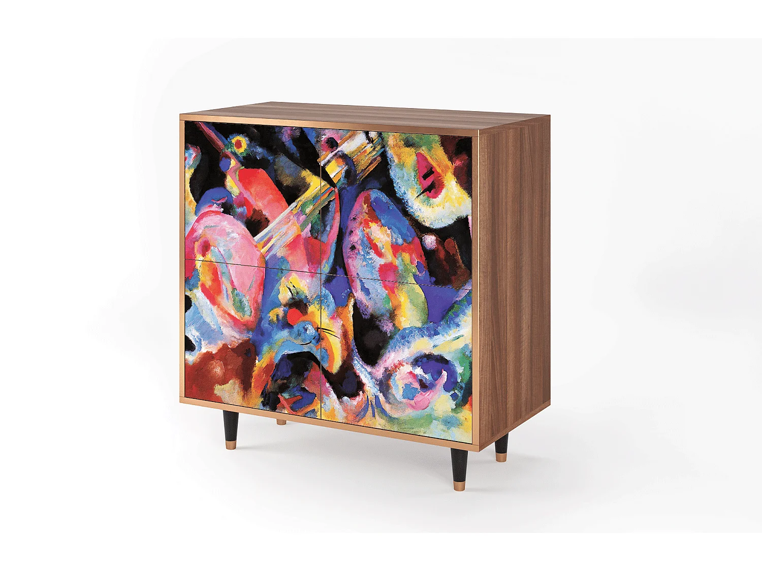 Buffet - 94x96x48 cm - BS3 - Kandinsky, Noyer