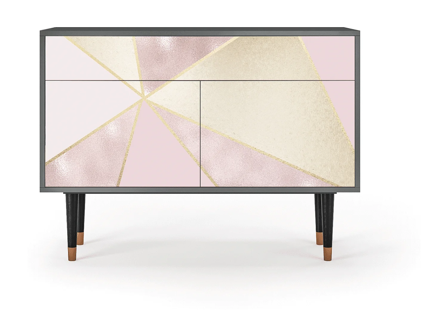 Buffet - 115x85x48 cm - BS4 - Cosmopolitan Diva, Anthracite