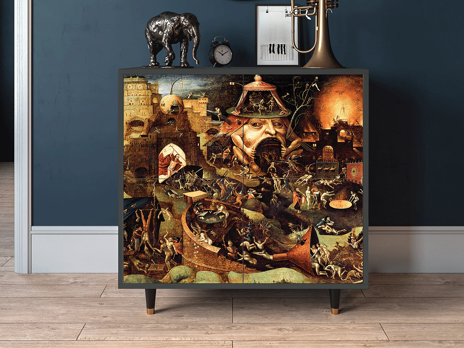 Sideboard - 94x96x48 cm - BS3 - Christ in Limbo, Anthrazit