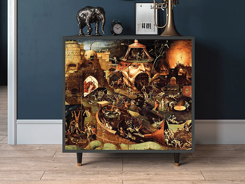 Buffet - 94x96x48 cm - BS3 - Christ in Limbo, Anthracite