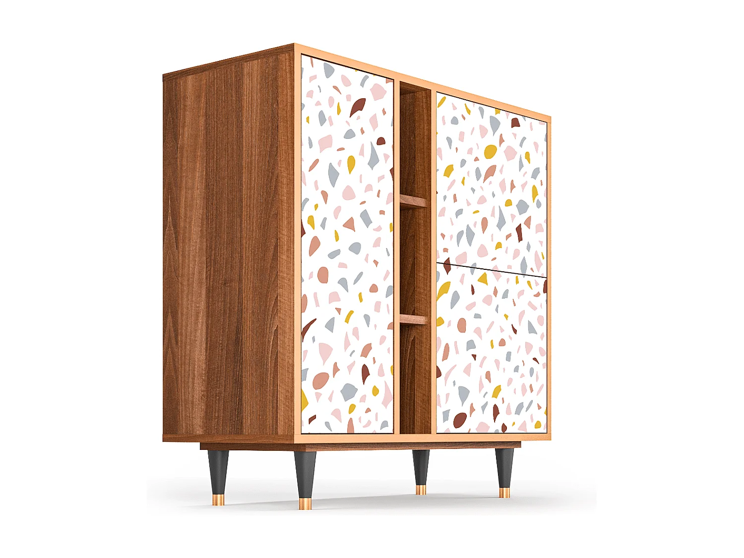 Buffet - 94х96х41 cm - BS5 - Marmelade Cheese, Noyer