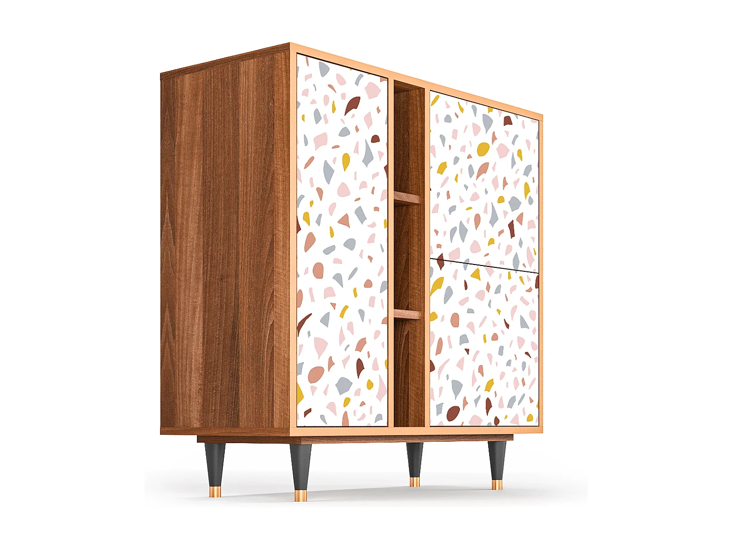 Buffet - 94х96х41 cm - BS5 - Marmelade Cheese, Noyer