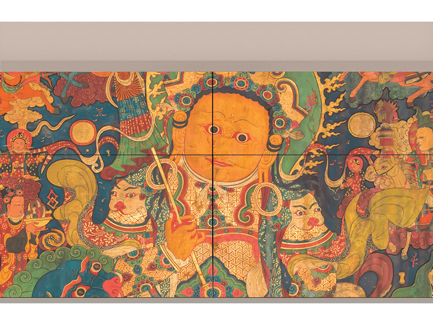 Buffet - 115x85x48 cm - BS4 - God by Vaisravana , Latte