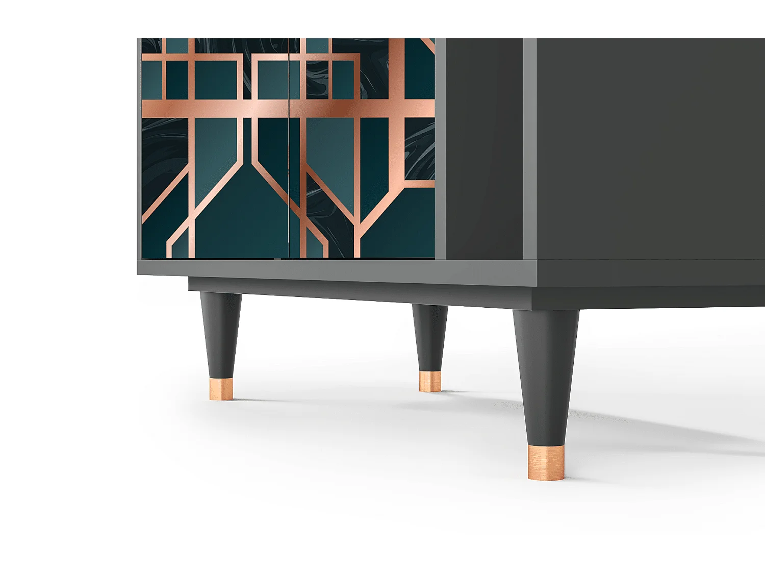 Sideboard - 96х110х41 cm - BS6 - Emerald Metro, Anthrazit