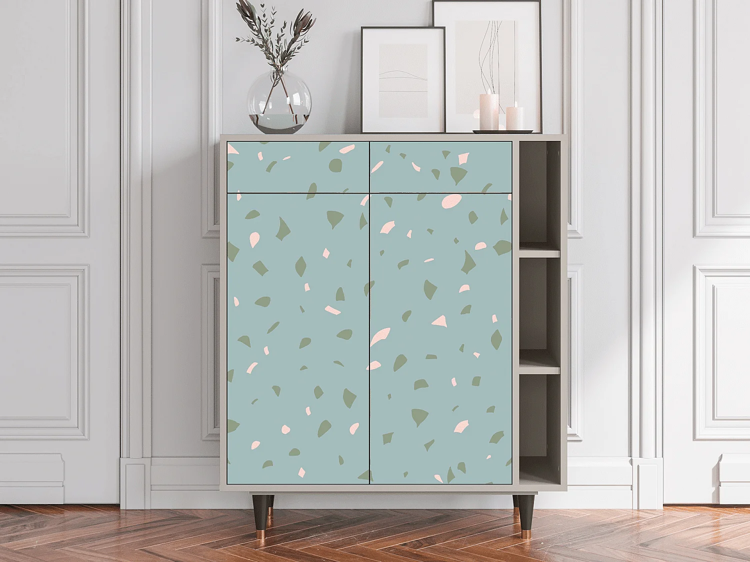 Aparador - 96х110х41 cm - BS6 - Blue Drops, Arena