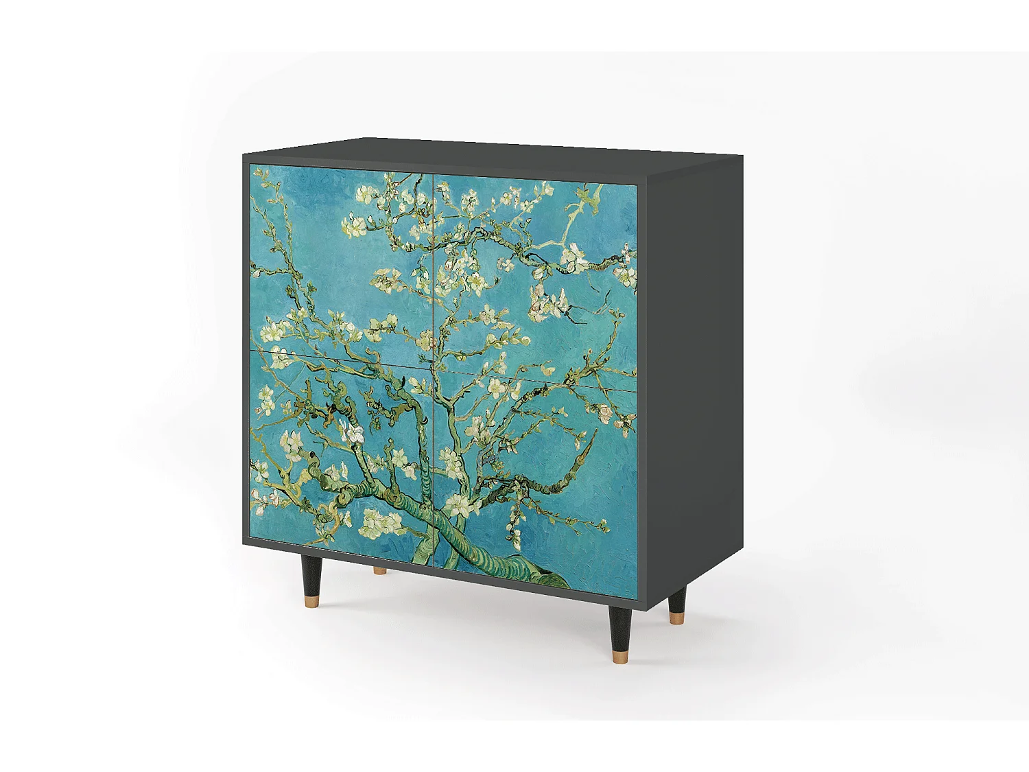 Buffet - 94x96x48 cm - BS3 - Almond Blossom, Anthracite