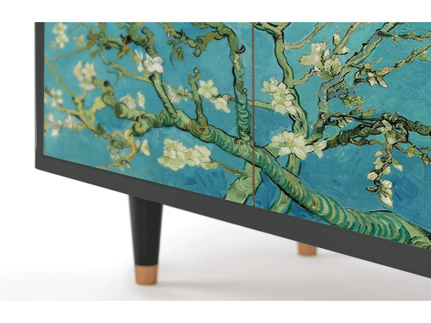 Dressoir - 94x96x48 cm - BS3 - Almond Blossom, Antraciet