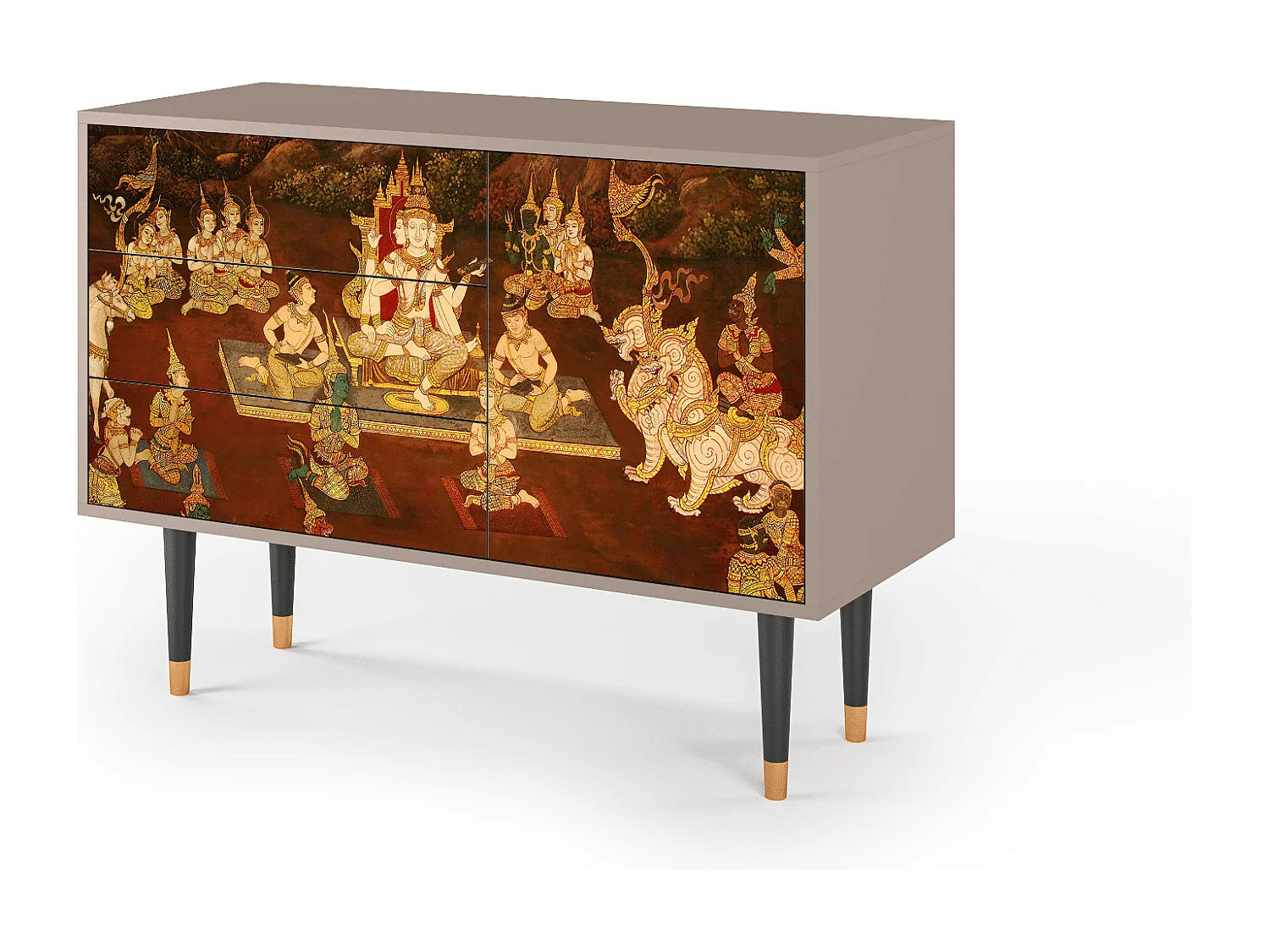 Buffet - 115х84х41 cm - S3 - Malyavan, Latte