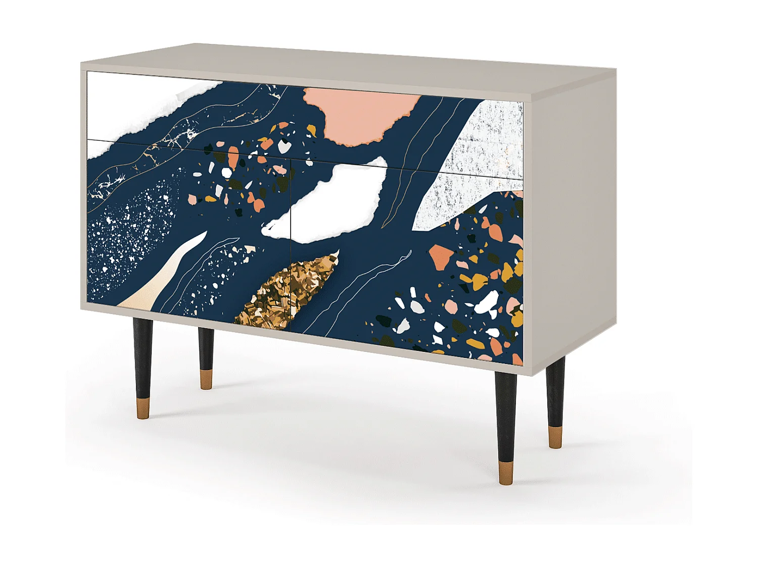 Buffet - 115x85x48 cm - BS4 - Nude Iceberg, Sable